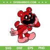 Bobby Bearhug Smiling Critters SVG PNG, Red Smiling Critters SVG, Poppy Playtime Chapter 3 DXF SVG PNG EPS Bobby Bearhug Smiling Critters SVG PNG, Red Smiling Critters SVG, Poppy Playtime Chapter 3 DXF SVG PNG EPS