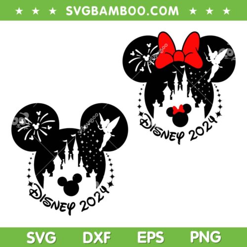 Family Vacation Magical Kingdom SVG Bundle, Disney World Trip 2024 SVG Bundle, Magical Kingdom DXF SVG PNG EPS