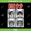 Cat Hiss PNG, Retro Cat Rock Music Concert Band PNG, Cat Rock Band PNG Cat Hiss PNG, Retro Cat Rock Music Concert Band PNG, Cat Rock Band PNG