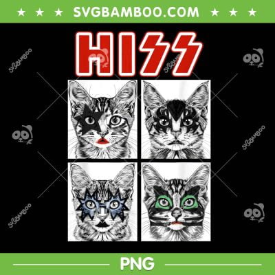 Cat Hiss PNG, Retro Cat Rock Music Concert Band PNG, Cat Rock Band PNG Cat Hiss PNG, Retro Cat Rock Music Concert Band PNG, Cat Rock Band PNG