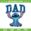 Disney Lilo Stitch Dad SVG PNG, Vintage Dad Cool Stitch SVG, Stitch Fathers Day DXF SVG PNG EPS