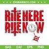 Ghost Rite Here Title SVG PNG, Rite Here Rite Now SVG, Movie 2024 DXF SVG PNG EPS
