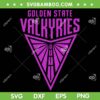 Golden State Valkyries SVG PNG, WNBA Team Logo SVG, Golden State Warriors DXF SVG PNG EPS