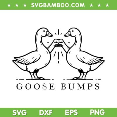 Goose Bumps SVG PNG, Funny Goosebumps SVG, School Bird DXF SVG PNG EPS Goose Bumps SVG PNG, Funny Goosebumps SVG, School Bird DXF SVG PNG EPS
