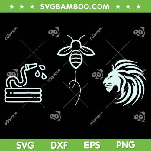 Hose Bee Lion Icons SVG PNG, Hoes Be Lying Pun Intended SVG, Funny Icons DXF SVG PNG EPS