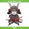 Japanese Samurai Cat PNG, Funny Parody Japanese Anime PNG, Cat Ninja PNG Japanese Samurai Cat PNG, Funny Parody Japanese Anime PNG, Cat Ninja PNG
