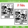 Mickey And Friends Family Vacation 2024 SVG, Classic Mickey Friends 2024 SVG, Disney Family Vacation DXF SVG PNG EPS Mickey And Friends Family Vacation 2024 SVG, Classic Mickey Friends 2024 SVG, Disney Family Vacation DXF SVG PNG EPS