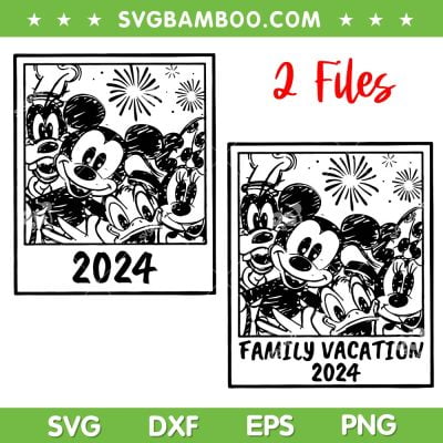 Mickey And Friends Family Vacation 2024 SVG, Classic Mickey Friends 2024 SVG, Disney Family Vacation DXF SVG PNG EPS Mickey And Friends Family Vacation 2024 SVG, Classic Mickey Friends 2024 SVG, Disney Family Vacation DXF SVG PNG EPS