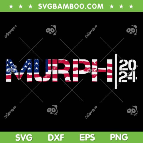 Murph Iron Body Amarillo American Flag SVG, Murph Flag 2024 SVG, 4th Of July DXF SVG PNG EPS