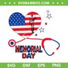 Nurse Stethoscope Heart Patriotic SVG, Nurse Memorial Day American Flag SVG, Nurse Life DXF SVG PNG EPS Nurse Stethoscope Heart Patriotic SVG, Nurse Memorial Day American Flag SVG, Nurse Life DXF SVG PNG EPS