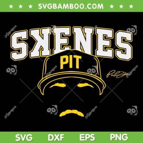 Paul Skenes SVG PNG, LSU Baseball Paul Skenes SVG, Paul Skenes Signature DXF SVG PNG EPS