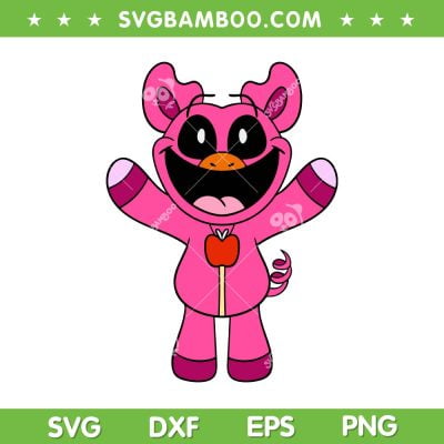 Picky Piggy SVG PNG, PickyPiggy From Poppy Playtime SVG, Smilling Critters DXF SVG PNG EPS Picky Piggy SVG PNG, PickyPiggy From Poppy Playtime SVG, Smilling Critters DXF SVG PNG EPS