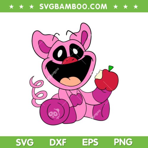 PickyPiggy SVG PNG, Humanized PickyPiggy SVG, Poppy Playtime DXF SVG PNG EPS