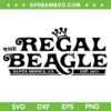 Regal Beagle Pub SVG PNG, Three's Company Retro TV Show Logo SVG, Santa Monica CA Est 1977 DXF SVG PNG EPS