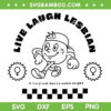 Retro Live Laugh Lesbian SVG PNG, Great Day To Wake Up Gay Pride SVG, LGBTQ Girls DXF SVG PNG EPS Retro Live Laugh Lesbian SVG PNG, Great Day To Wake Up Gay Pride SVG, LGBTQ Girls DXF SVG PNG EPS