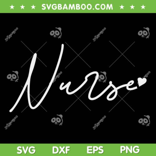 Retro Nurse SVG PNG, Nurse Gifts SVG, Nurse Week DXF SVG PNG EPS
