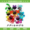 Smiling Critters Friends SVG PNG, Customizable Frowny SVG, Smiling Critters DXF SVG PNG EPS    