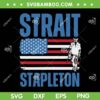 Strait Stapleton SVG PNG, Strait Stapleton American Flag SVG, Country Concert DXF SVG PNG EPS
