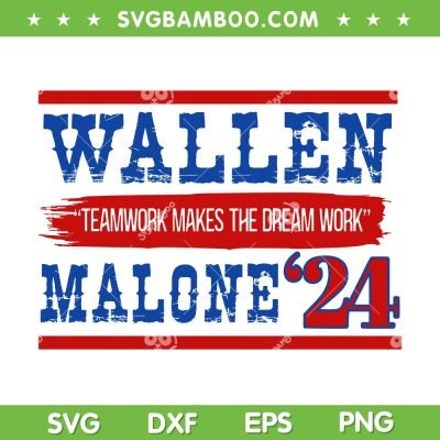 Wallen Malone 24 SVG PNG, Morgan Wallen x Post Malone SVG, Wallen And Malone DXF SVG PNG EPS