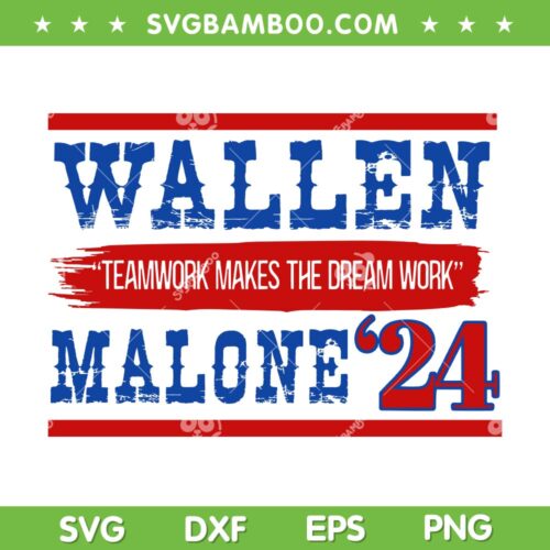 Wallen Malone 24 SVG PNG, Morgan Wallen x Post Malone SVG, Wallen And Malone DXF SVG PNG EPS