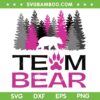 Team Bear SVG PNG, Bear Mascot SVG, Bears Football Team DXF SVG PNG EPS