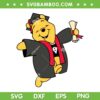Winnie The Pooh Graduate SVG PNG, Graduate Winnie The Pooh SVG, Graduation Disney DXF SVG PNG EPS Winnie The Pooh Graduate SVG PNG, Graduate Winnie The Pooh SVG, Graduation Disney DXF SVG PNG EPS