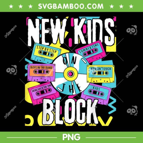 Summertime Music New Kids Block PNG, Music Summer PNG, Music Band PNG