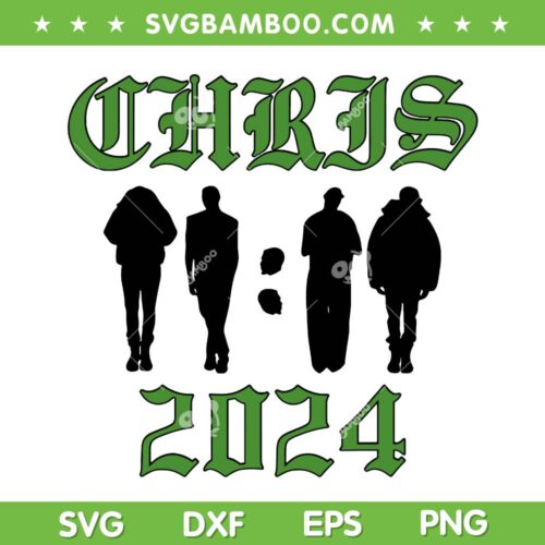 11 11 Chris SVG PNG, Chris 2024 SVG, Christ 1111 Band DXF SVG PNG EPS
