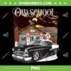 Vintage Muscle Car Old School PNG, 1955 55 Chevys Bel Air Classic PNG, Old School Bel Air 1955 L PNG