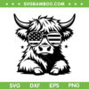 American Flag Highland Cow SVG PNG, Patriotic Highland Cow SVG, Funny 4th Of July DXF SVG PNG EPS American Flag Highland Cow SVG PNG, Patriotic Highland Cow SVG, Funny 4th Of July DXF SVG PNG EPS