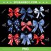 Boho Coquette Bows 4th Of July PNG, Coquette Bows American Flag PNG Boho Coquette Bows 4th Of July PNG, Coquette Bows American Flag PNG