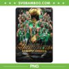 Celtics Championship PNG, Jason Tatum NBA Champions 2024 PNG, NBA Champions Boston Celtics PNG