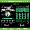 Boston Celtics Championship SVG, 2 Files Celtics Champions NBA 2024 SVG Boston Celtics Championship SVG, 2 Files Celtics Champions NBA 2024 SVG
