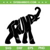 Elephant Trump SVG PNG, Elephant Donald Trump 2024 SVG, Pro Trump Republican Elephant DXF SVG PNG EPS Elephant Trump SVG PNG, Elephant Donald Trump 2024 SVG, Pro Trump Republican Elephant DXF SVG PNG EPS