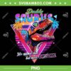 Epic Daddysaurus Neon PNG, Retro Cool For Father Of Daughter PNG, Like Normal Dad But More Awesome PNG