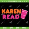 Karen Read SVG PNG, Karen Read Cricket Player SVG, Karen Read Pink DXF SVG PNG EPS