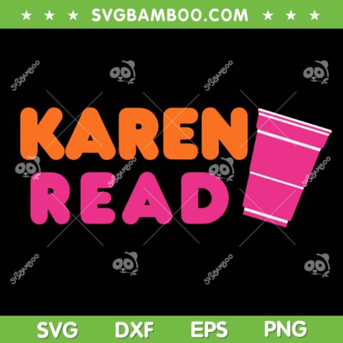 Karen Read SVG PNG, Karen Read Cricket Player SVG, Karen Read Pink DXF SVG PNG EPS