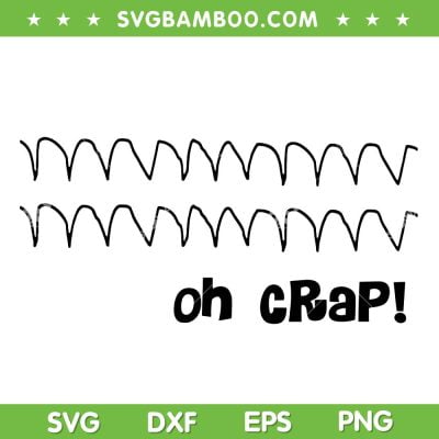 Oh Crap Nurse SVG PNG, Funny Cardiac Rhythm SVG, Oh Crap Quote DXF SVG PNG EPS Oh Crap Nurse SVG PNG, Funny Cardiac Rhythm SVG, Oh Crap Quote DXF SVG PNG EPS
