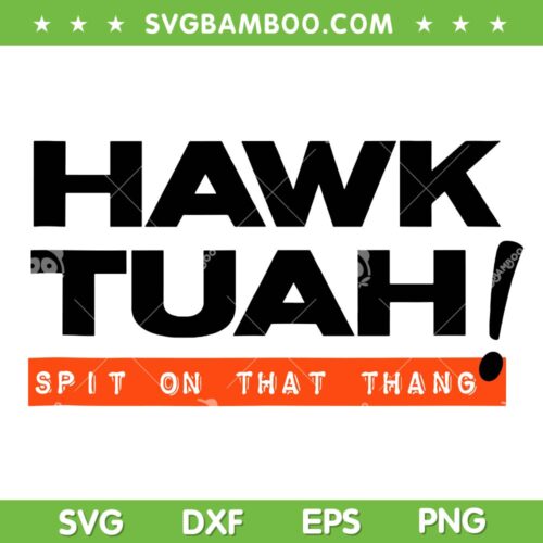 Hawk Tuah SVG PNG, The Hawk Tuah Girl Spit on that thang SVG