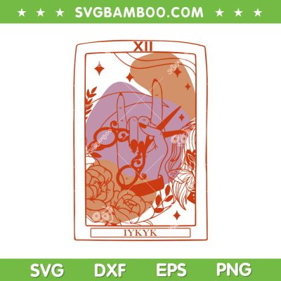 IYKYK Lesbian Sapphic Tarot Card SVG PNG, LGBT Comfort Colors SVG, XII IYKYK DXF SVG PNG EPS IYKYK Lesbian Sapphic Tarot Card SVG PNG, LGBT Comfort Colors SVG, XII IYKYK DXF SVG PNG EPS