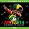 Juneteenth Remembering My Ancestors PNG, Kid Boy Dabbing 1865 Juneteenth PNG, Juneteenth Kids PNG
