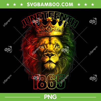 Lion Juneteenth 1865 PNG, Black King African American PNG, Juneteenth Since 1865 PNG Lion Juneteenth 1865 PNG, Black King African American PNG, Juneteenth Since 1865 PNG