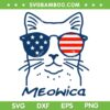 Meowica USA Flag SVG PNG, Merica Cat 4th Of July SVG, Funny Patriotic Cat DXF SVG PNG EPS Meowica USA Flag SVG PNG, Merica Cat 4th Of July SVG, Funny Patriotic Cat DXF SVG PNG EPS