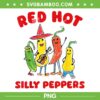Red Hot Silly Peppers PNG, Cute Chili Pepper PNG, Hot Chili With Mexican Sombrero PNG