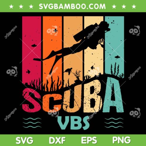 Scuba VBS SVG PNG, Vacation Bible School SVG, Ocean Sea DXF SVG PNG EPS