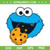 Sesame Street Cookie Monster SVG, Cookie Monster Cartoon SVG PNG Sesame Street Cookie Monster SVG, Cookie Monster Cartoon SVG PNG