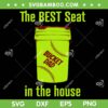 Softball Dad Best Seat In The House SVG, Best Softball Dad SVG, Fathers Day DXF SVG PNG EPS
