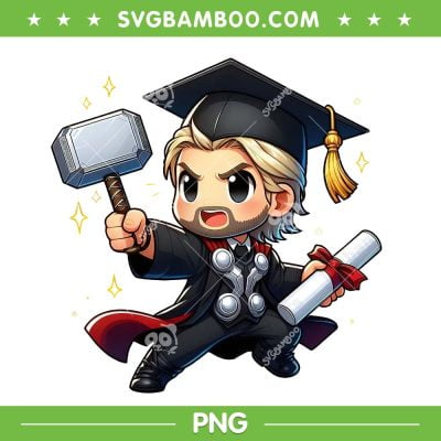 Thor Graduate PNG, Chibi Thor Avengers Graduation 2024 PNG, Cute Thor Senior 2024 PNG Thor Graduate PNG, Chibi Thor Avengers Graduation 2024 PNG, Cute Thor Senior 2024 PNG