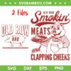 Old Row Smokin' Meats And Clapping Cheeks SVG, Funny Old Row BBQ SVG PNG Old Row Smokin' Meats And Clapping Cheeks SVG, Funny Old Row BBQ SVG PNG