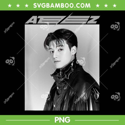 Ateez Wooyoung PNG, Ateez Korean Boy Band PNG, Kpop Ateez PNG